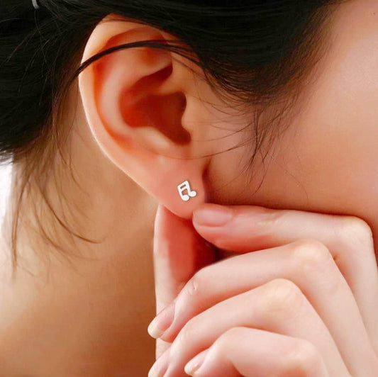 Musik Note Ohrstecker zur Pflege der Ohrlöcher