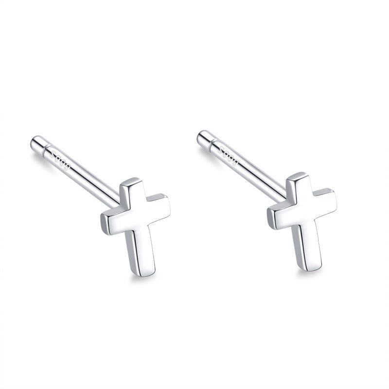 Kreuz Ohrstecker  zur Pflege der Ohrlöcher