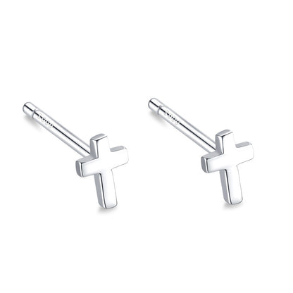 Kreuz Ohrstecker  zur Pflege der Ohrlöcher